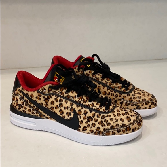 nike court air vapor wing leopard